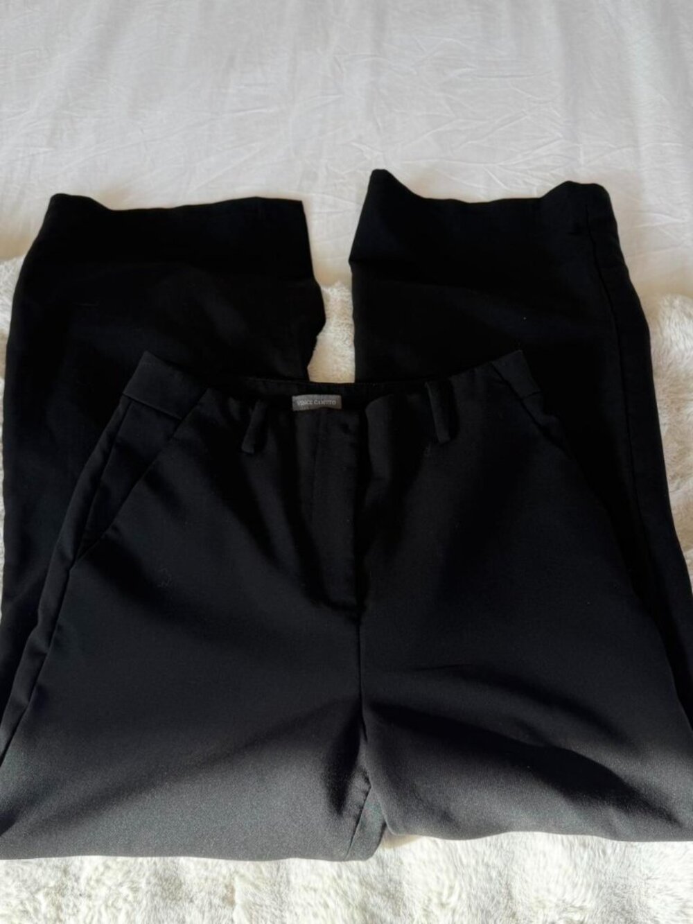Vince Camuto Black Dress Pants with Side Slits